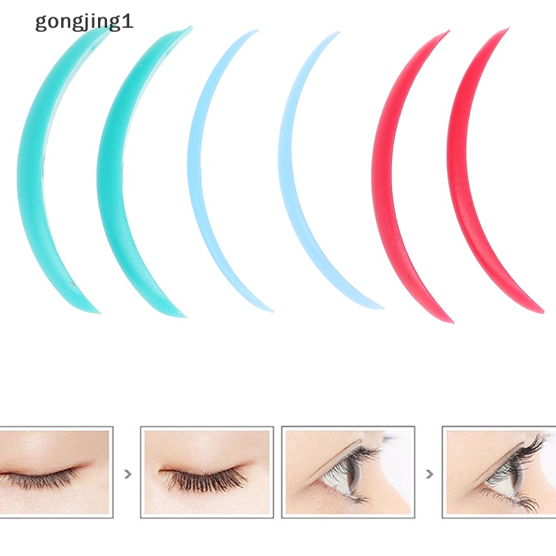 Ggg Silicone Eyelash Perm Pad Daur Ulang Bulu Mata Batang Shield lifg 3D Penjepit Bulu Mata ID