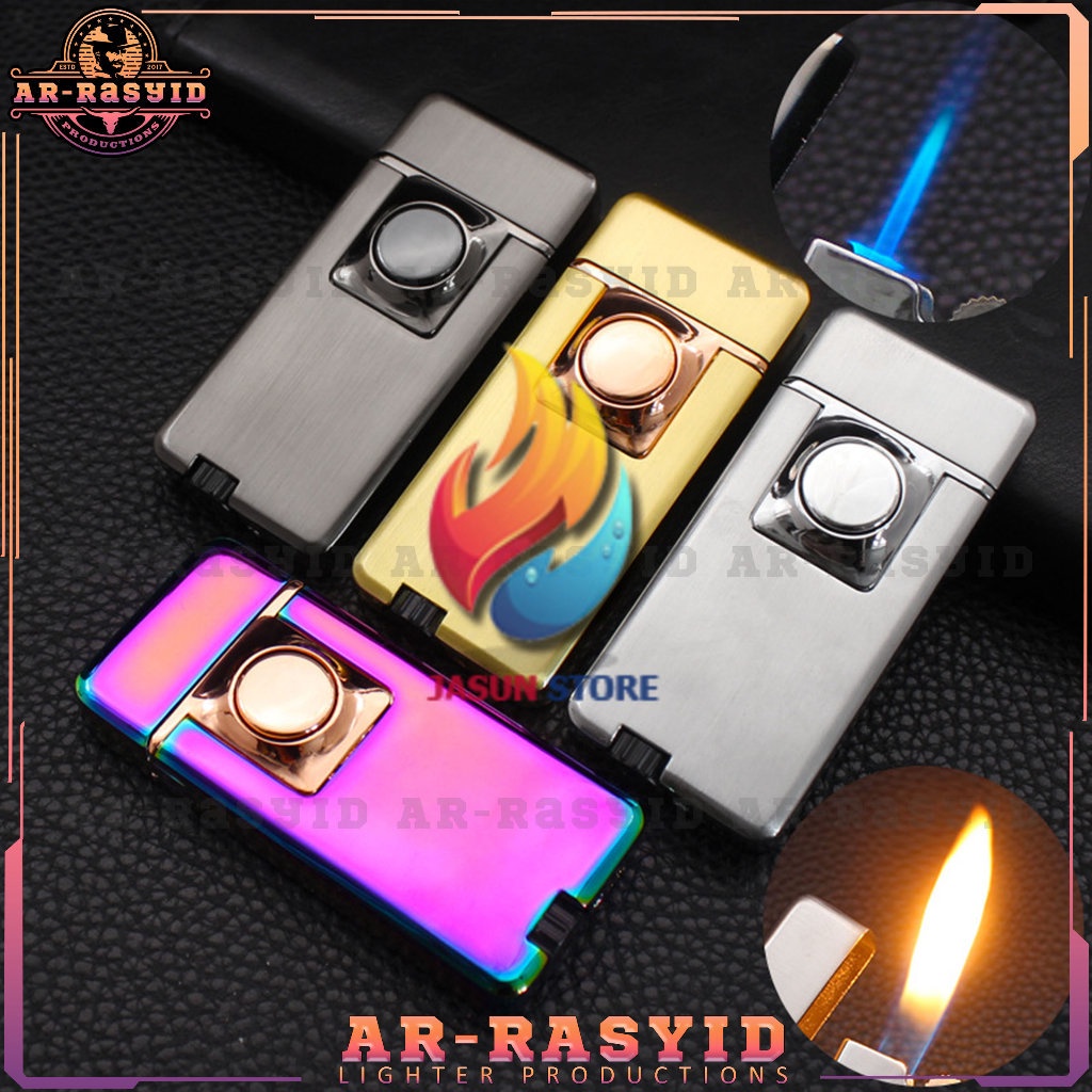 BISA COD! Korek Api Las Double Api Lighter Classic Fashionable TH-835 TERBARU