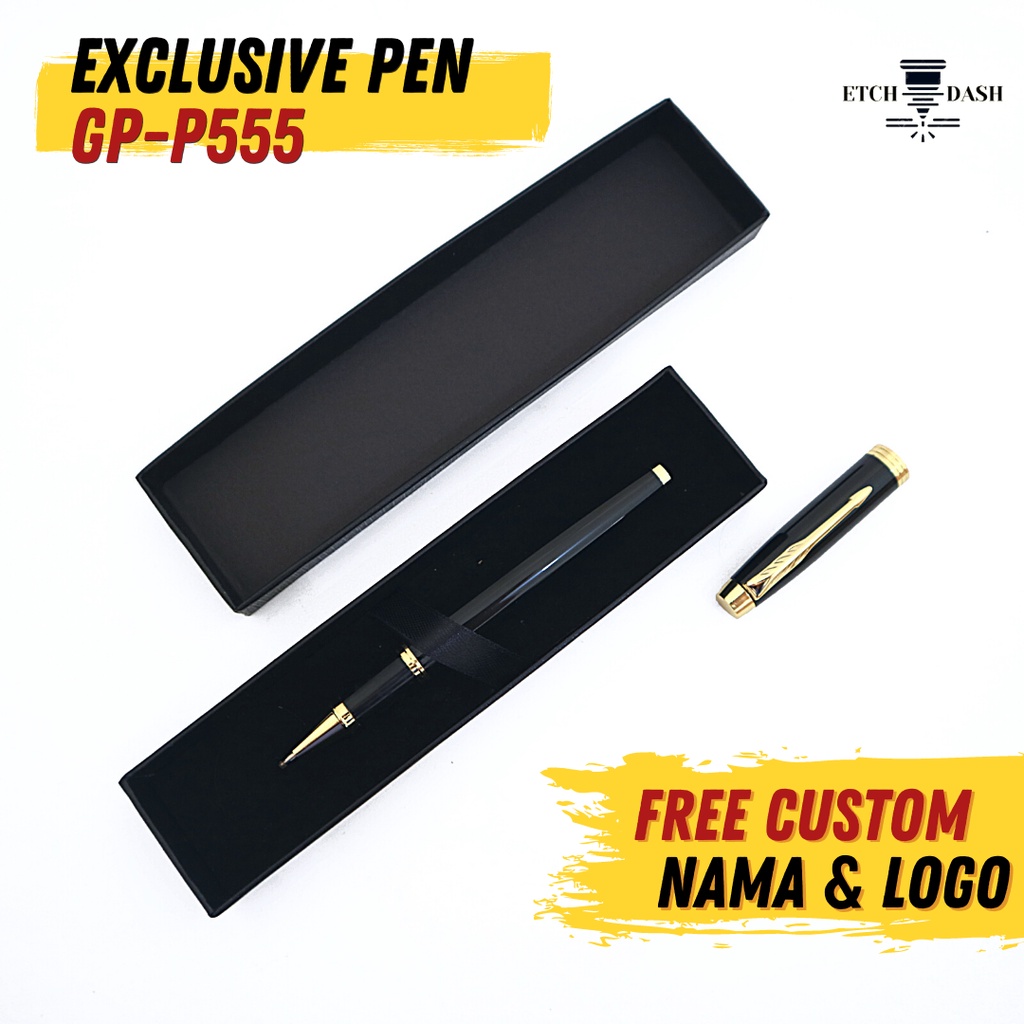

Souvenir Pulpen Custom Promosi Perusahaan | Corporate Merchandise - Exclusive Pen GP-P555
