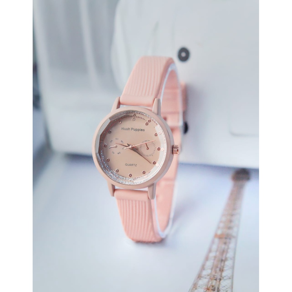 BAJ Jam Tangan Quartz Strap PU Analog Casual Gaya Retro Wanita &amp; Pria Ulzzang Watch Korean Fashion RM078