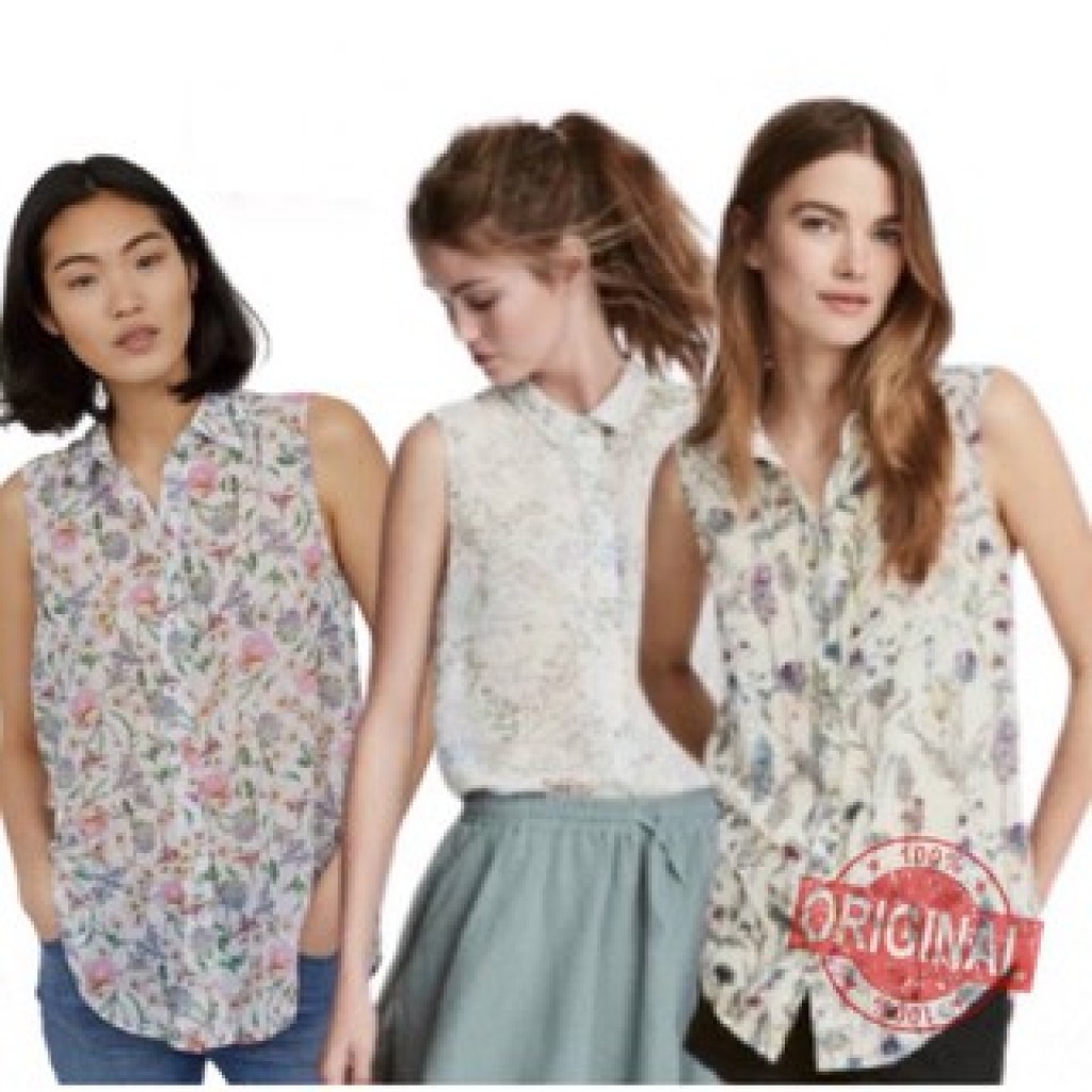 Baju Wanita Branded Sleeveless Original 1686