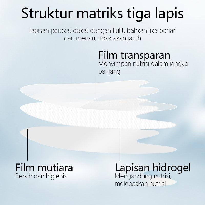Masker Lipatan Nasolabial Mikrokristalin Kental