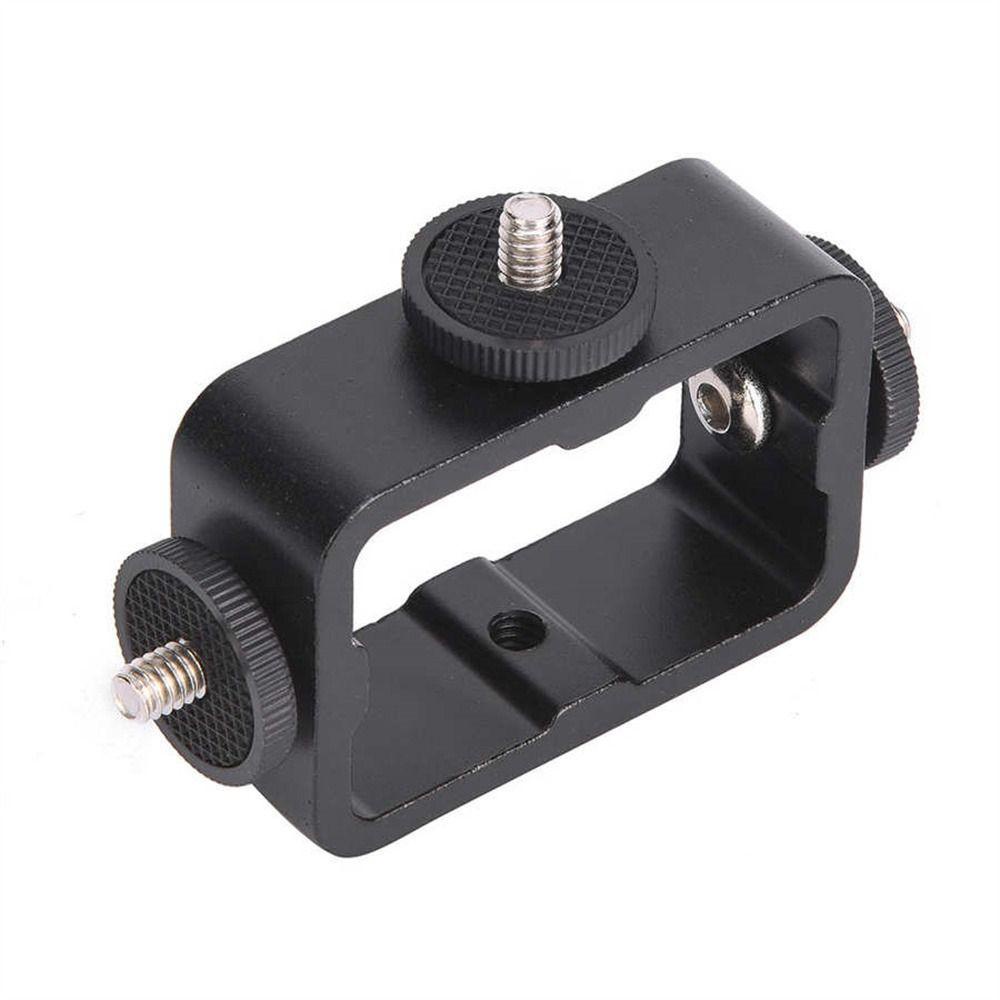 QUINTON Adaptor Untuk Tripod Untuk Siaran Live 3in1 Slot Tambahan Light Stand Holder Augmentation Clamp Holder Head Mount Bracket Adapter