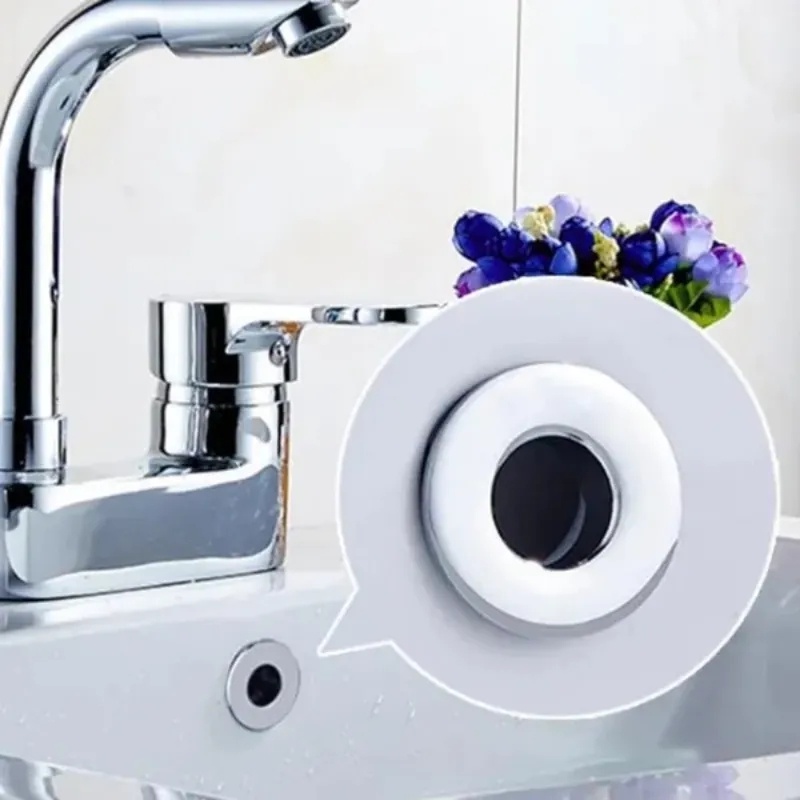 4warna Penutup Lubang Overflow Wastafel Bulat Tembaga/Wash Basin Overflow Insert Pengganti Topi Aksesoris Kamar Mandi