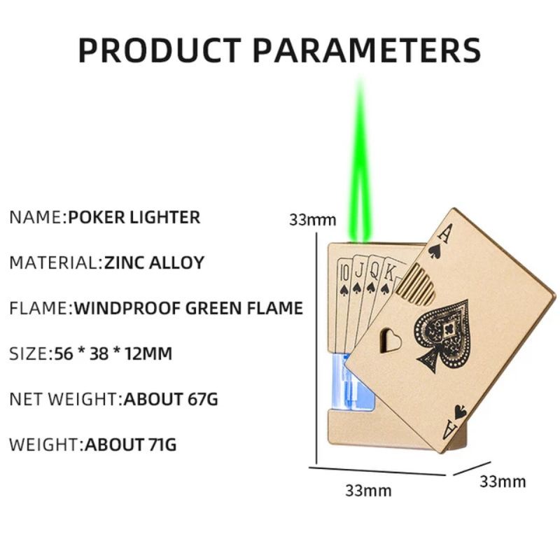 korek slide lampu model Remi korek gesek lampu model kartu