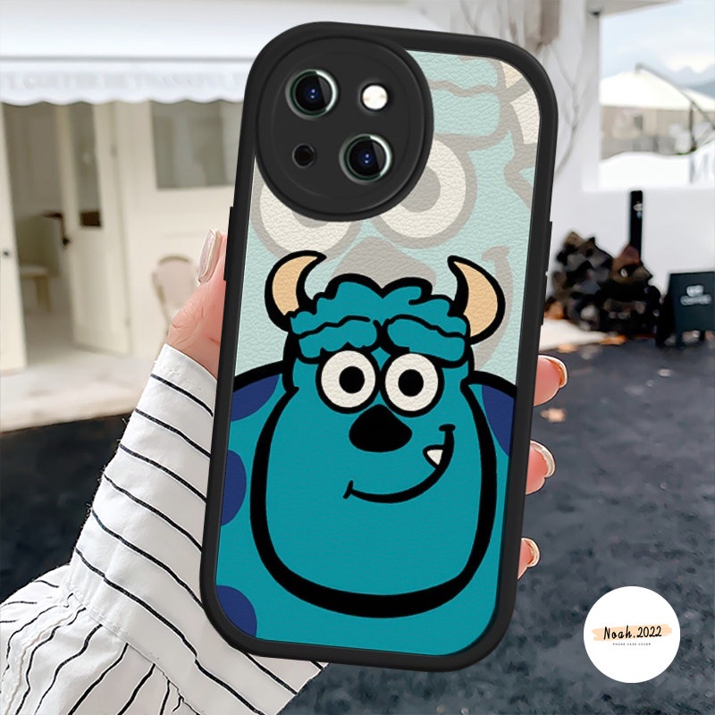 Case Untuk Realme C25 C35 C30 C21Y C31 C12 C30s C11 C20 C55 C17 C20A C25Y C15 C25s C17 C21 GT C3 10 Pro 8Pro 5i 6 7i 8 9i 58i 6s 10Pro+6i Cute Monster Disney University Lembut Sarung