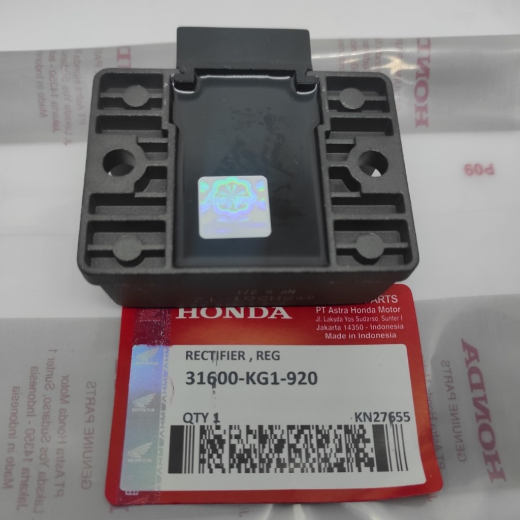 Honda Regulator Kiprok Tiger Mega Pro Soket Rectifier Original AHM