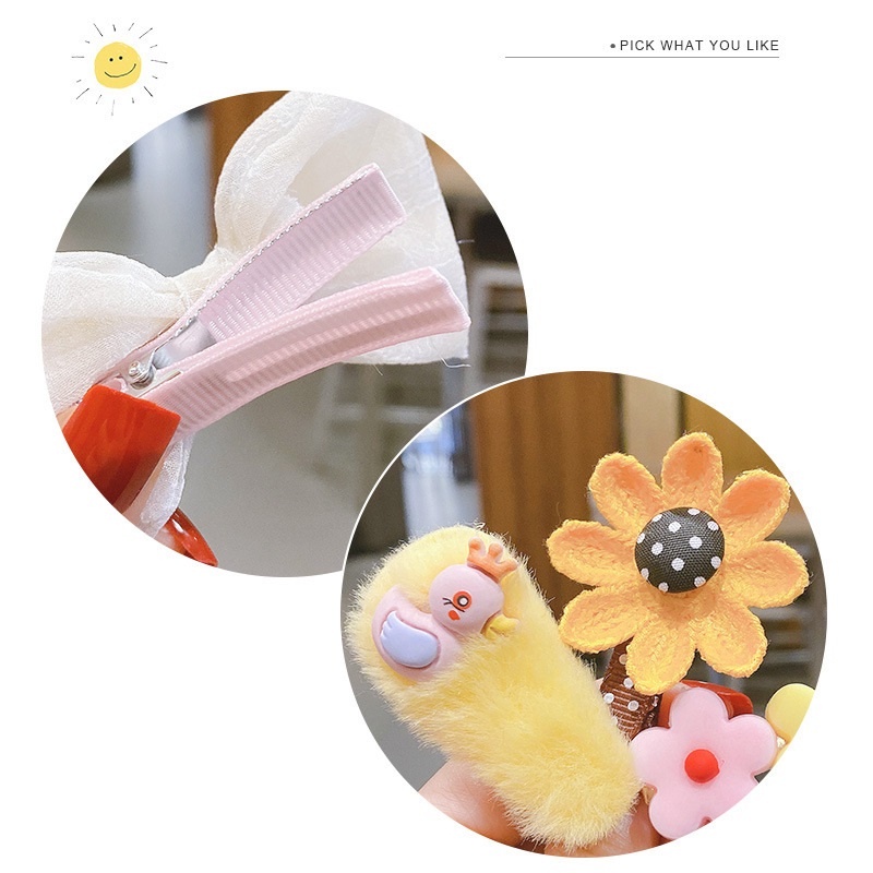 CHUBBI 1 Jepitan Rambut Anak Fashion Korea Lucu 9pcs/Set