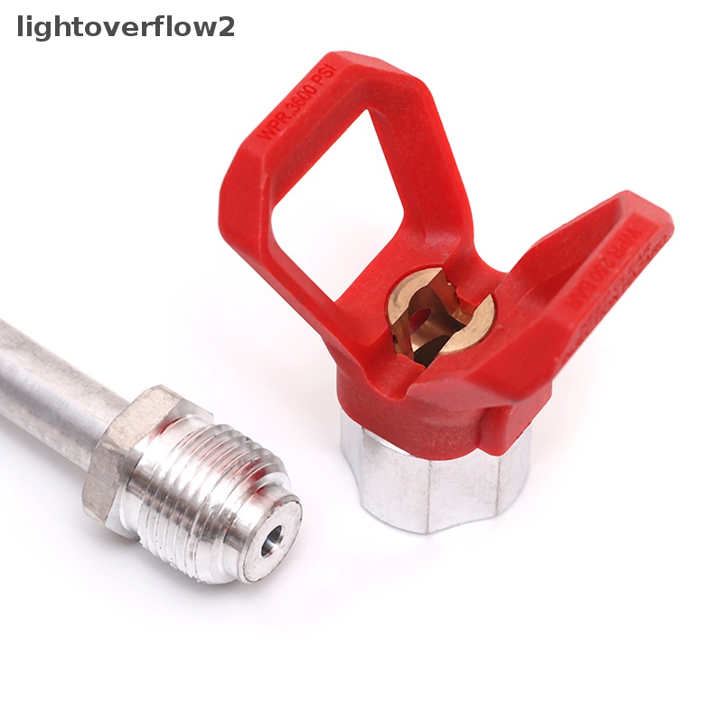 [lightoverflow2] 50cm er Extension Rod Airless Paint Gun Tip Ekstensi Tiang Tongkat Alat [ID]
