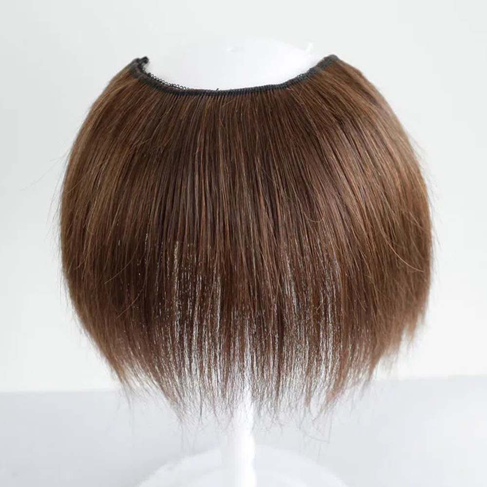 1pc Wanita Lurus U-Shaped Rambut Wig Berbulu One-Piece Mulus Meningkatkan Volume Rambut Ekstensi Rambut 20CM