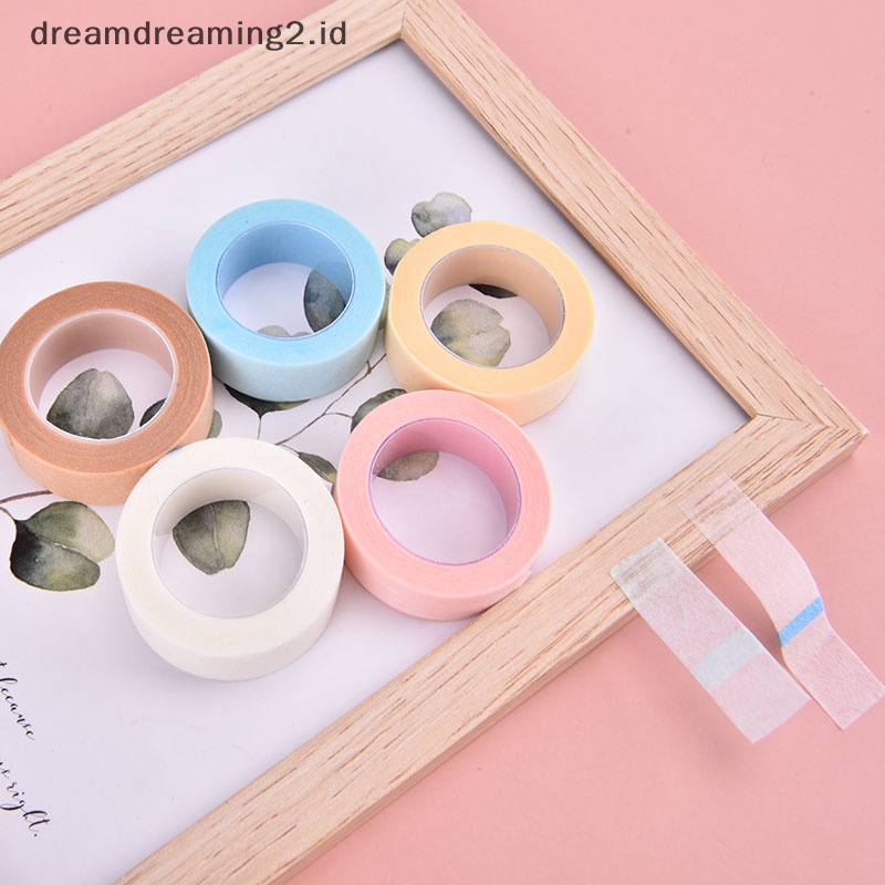 (drea) 9m Lash Tape Eyelash Extension Breathable Micropore Fabric Mudah Sobek Mata Kaset//