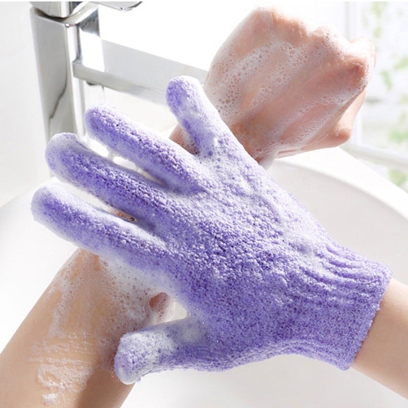 Sarung Tangan Scrub Mandi Serbaguna Shower Scrubber Exfoliating Glove Bath Scrub Golve BT103