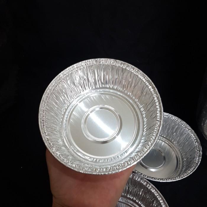 ALUMINIUM MODEL CUP BULAT RX-1230 - WADAH ALUMINIUM FOIL CUP RX1230