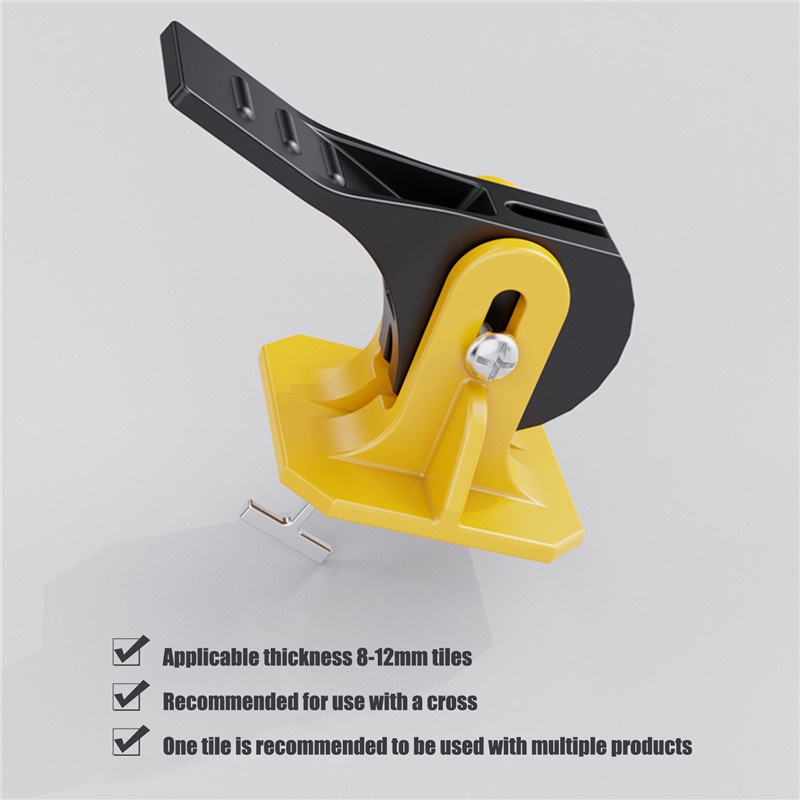 50pcs Tile Leveler Adjuster Alat Ubin Lantai Posisi Artefak Perata Locator Spacer Alat Konstruksi Untuk