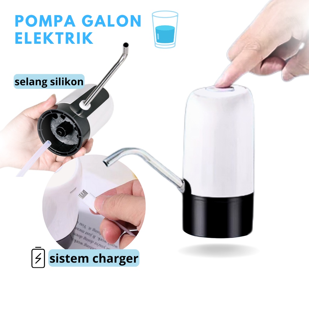 GOS -H311- Pompa Galon Elektrik Dispenser Air Minum Galon - Pompa Air Galon