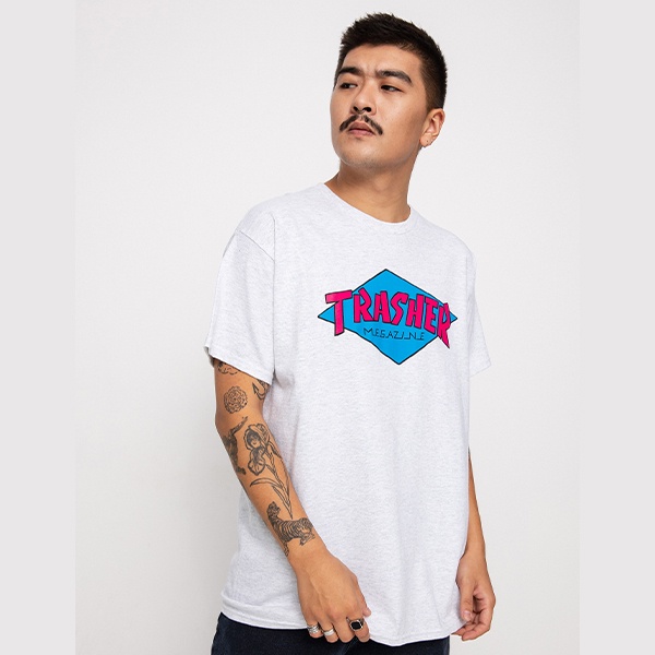 Thrasherr TRASHER Ash Grey Tee