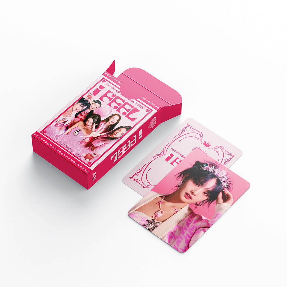 55pcs/box (G) I-DLE Album I FEEL Photocards Mini Album Ke 6 Kartu Lomo GIDLE Kpop Postcards