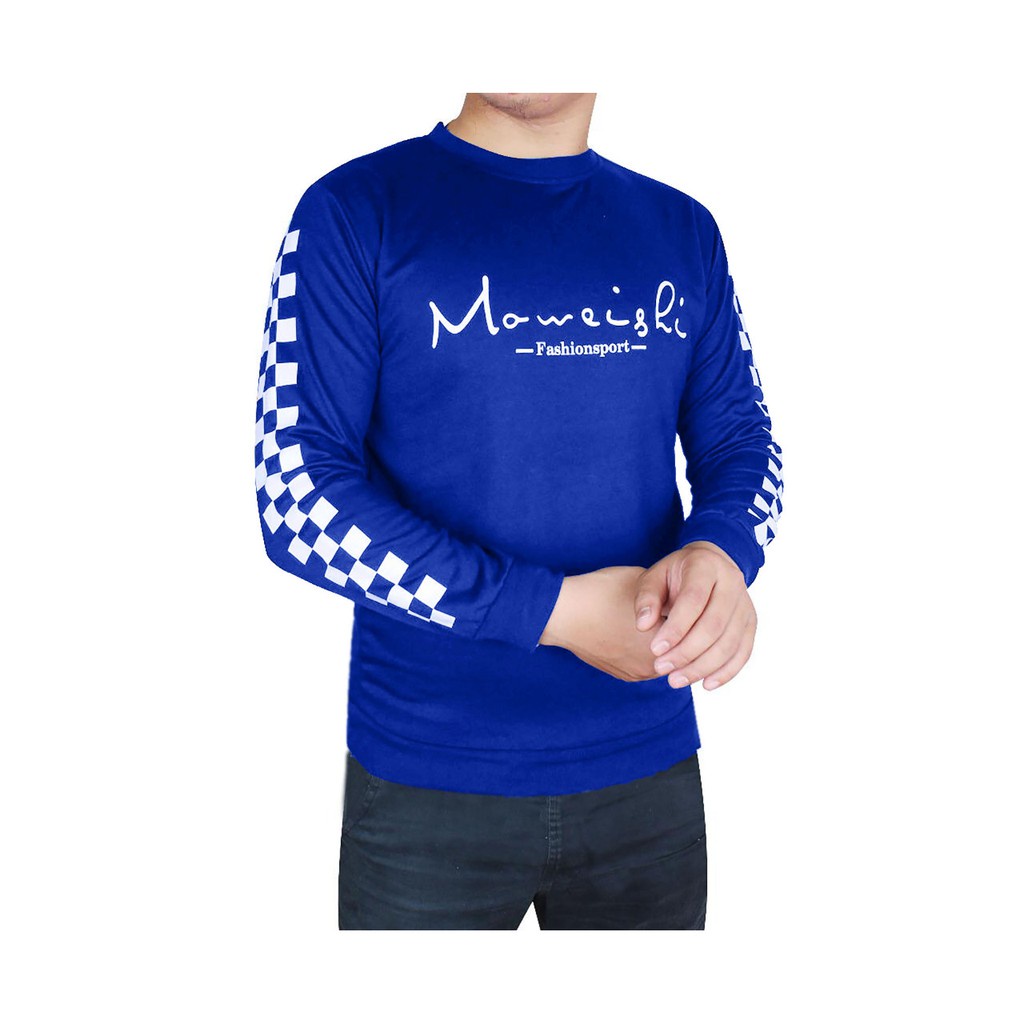 Bisa Bayar Di Tempat/ BS//COD//BAJU KAOS LENGAN PANJANG//MAWESHI//T-SHIRT DISTRO// FASHION PRIA// GOOD QUALITY