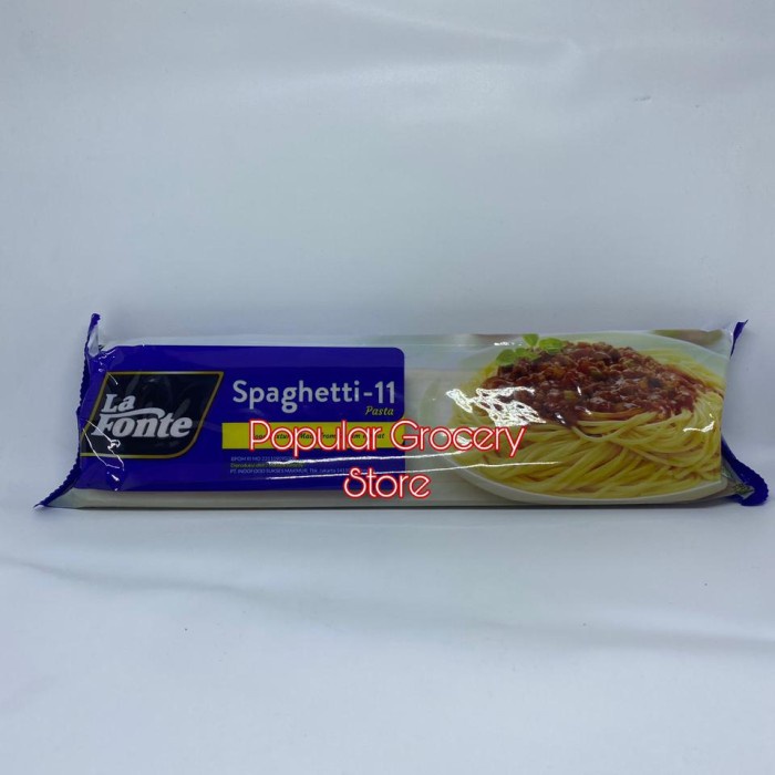 

Lafonte Spaghetti Spagetti Spageti 11 450gr HALAL