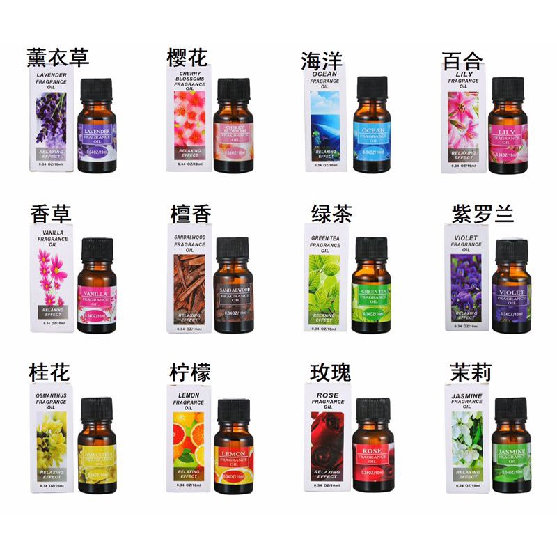 OIL AROMATERAPI AROMATHERAPY ESSENTIAL OIL 10ml OIL AROMA RUANGAN OIL AROMA RUANGAN PEWANGI RUANGAN FRAGANCE OIL