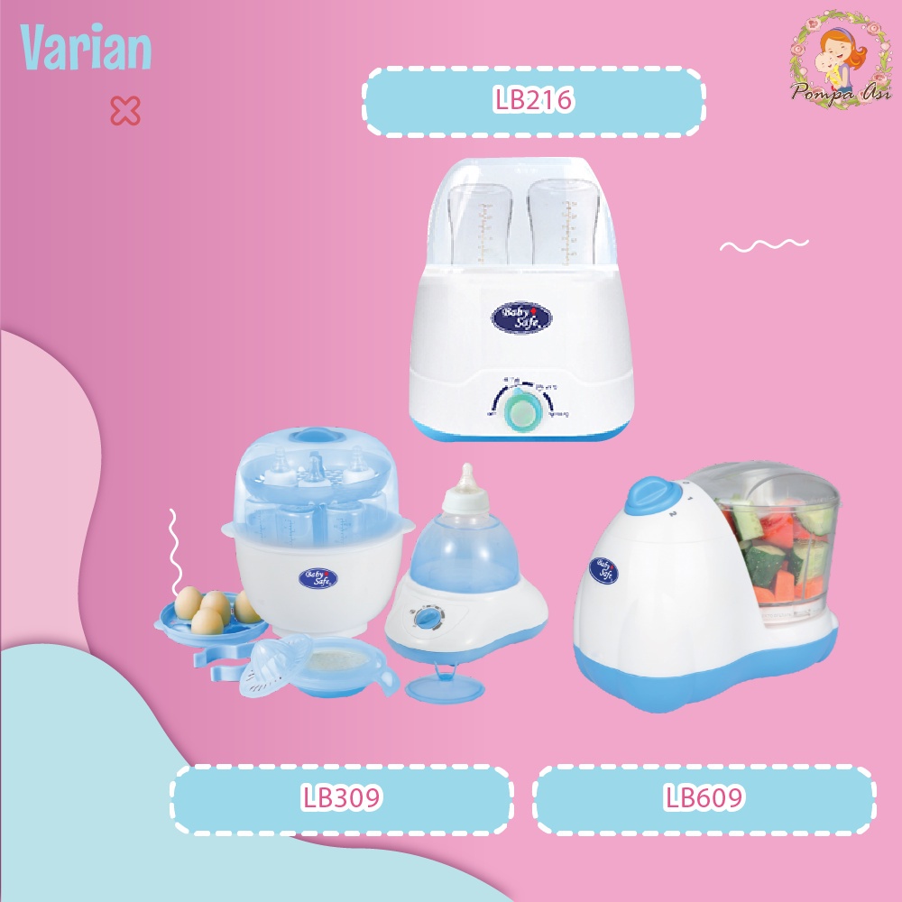 Sterilizer Baby Safe Perlengkapan Alat  Penghangat Asi Food Maker Milk Warmer Bayi By Mallpompaasi
