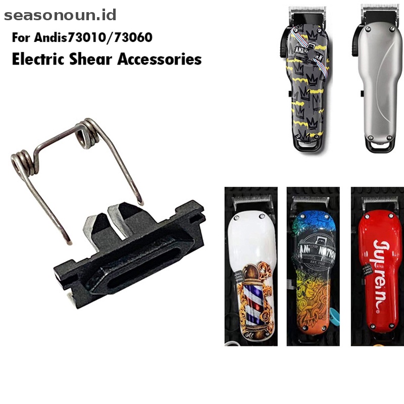 Seasonoun 1set Hair Cutg Machine Tension Spring Swing Head Untuk Andis 73010.73060aksesoris Gunting Rambut.