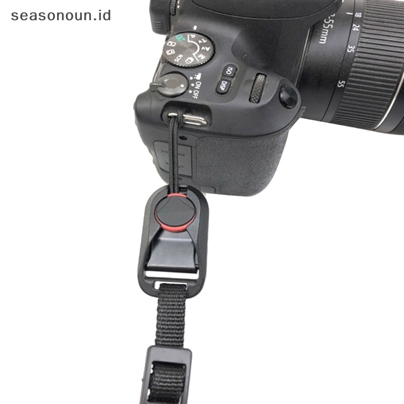 Seasonoun Konektor Quick Release Dengan Base Untuk Camera Shoulder Strap Tali Gesper Plastik Kamera Quick-Release Buckle Straps Buckle.