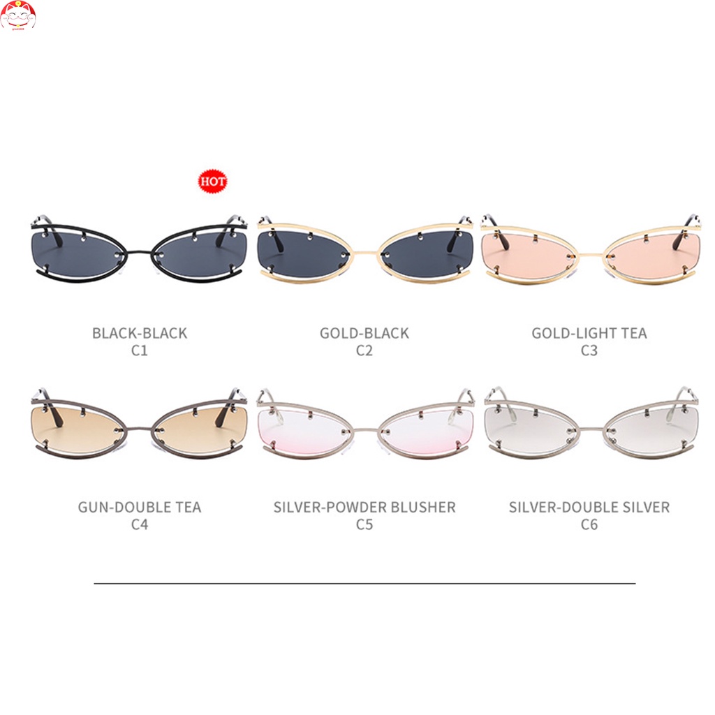 Kacamata Wanita Vintage Kasual Mengurangi Blinding Silau Dan Ketegangan Mata Sunglasses