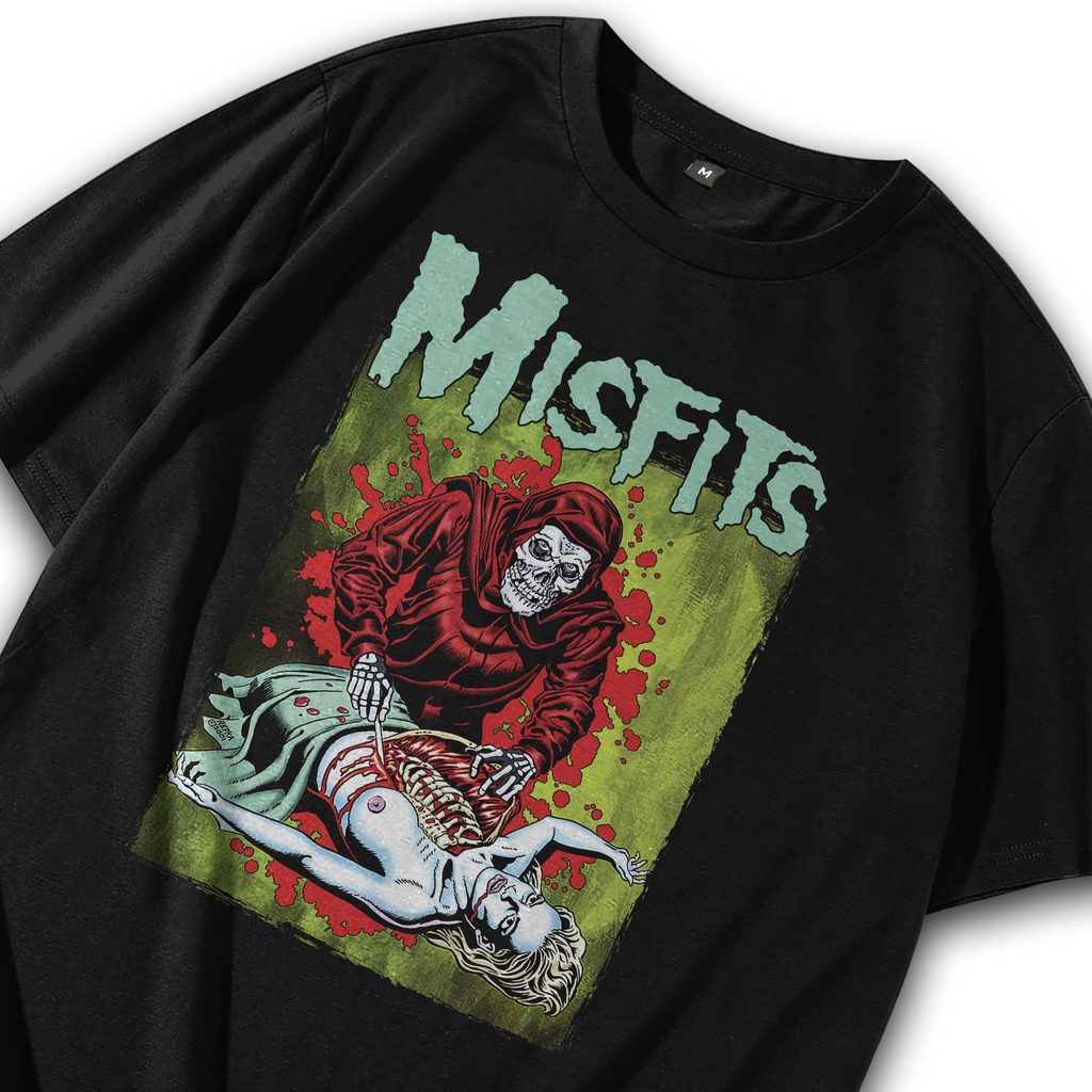 Misfits / Kaos Misfits / Baju Misfits / T shirt Misfits / Kaos Punk / Baju Punk / Kaos Band Punk / T