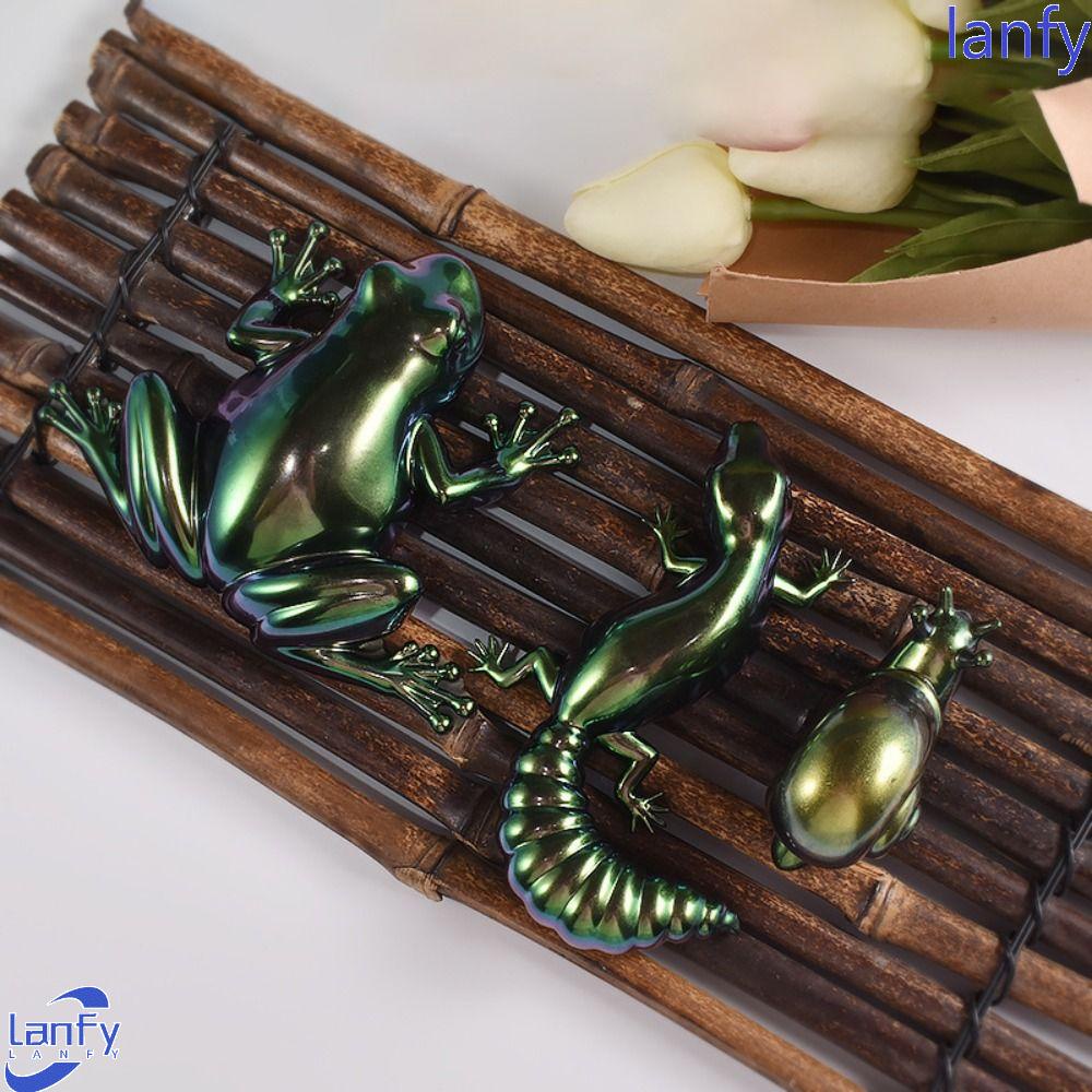 Lanfy Cetakan Resin Epoxy Sangat Baik Tidak Berbau Handmade Ornamen Kodok Resin Kerajinan Drop Lem Dekorasi Cetakan Silikon