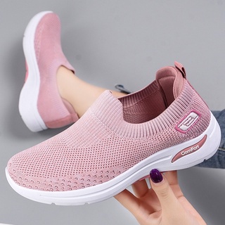 SHOEGALLERY &quot;FREE BOX&quot; LV0046 Sepatu Sneakers Wanita Import Kanvas Flyknit