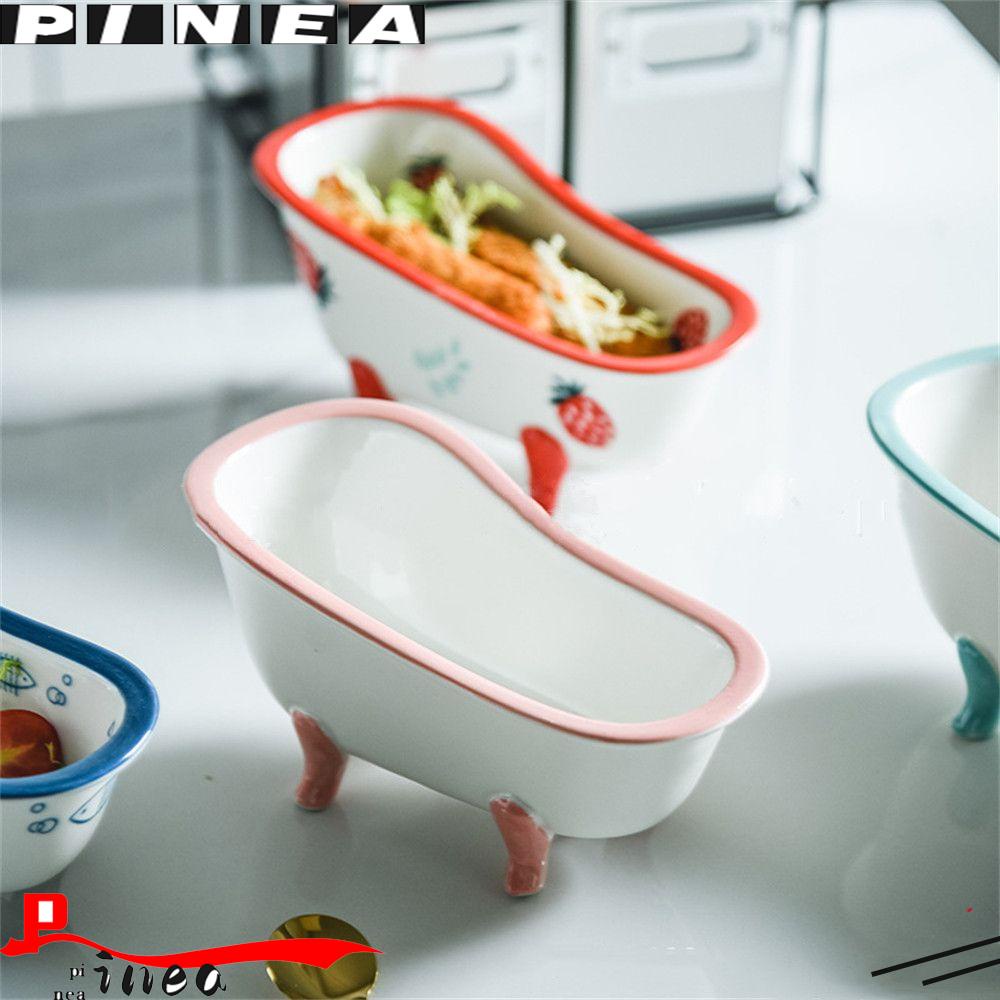 Mangkuk Bathtub Nanas Alat Baking Lucu Yogurt tea bowl Soufflé Dessert Ice cream Baking bowl