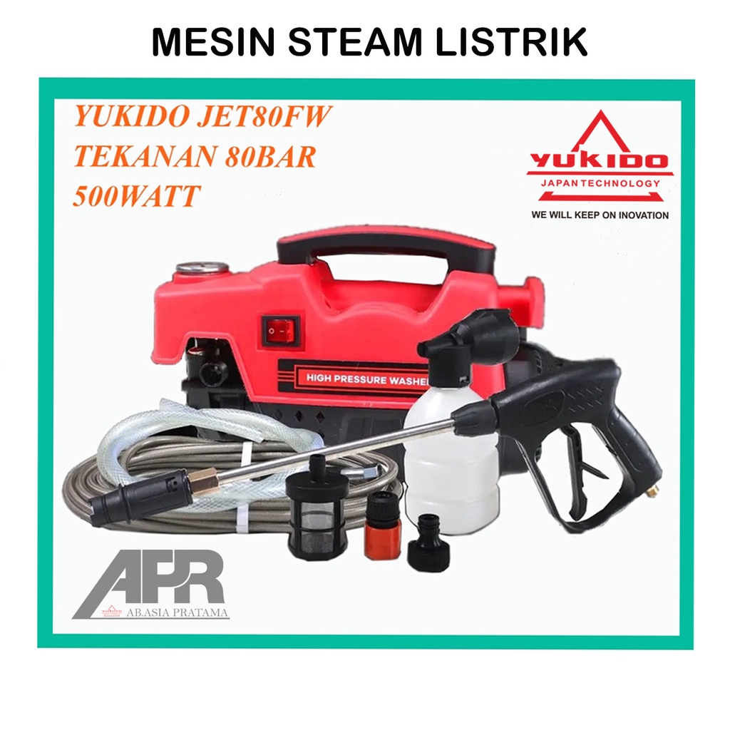 Edon Mesin Steam Jet Cleaner High Pressure atau Mesin Cuci Mobil Motor dan AC ED18-5670 ASIA PRATAMA