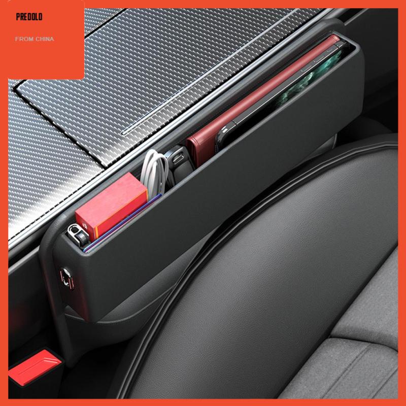 [Predolo] Car Console Seat PU Leather Filler N Untuk Hp Kunci Mobil