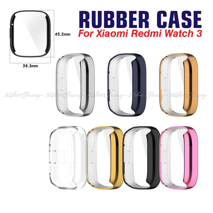 Bumper Shell Rubber Case TPU For Redmi Watch 3 Mi Watch 3