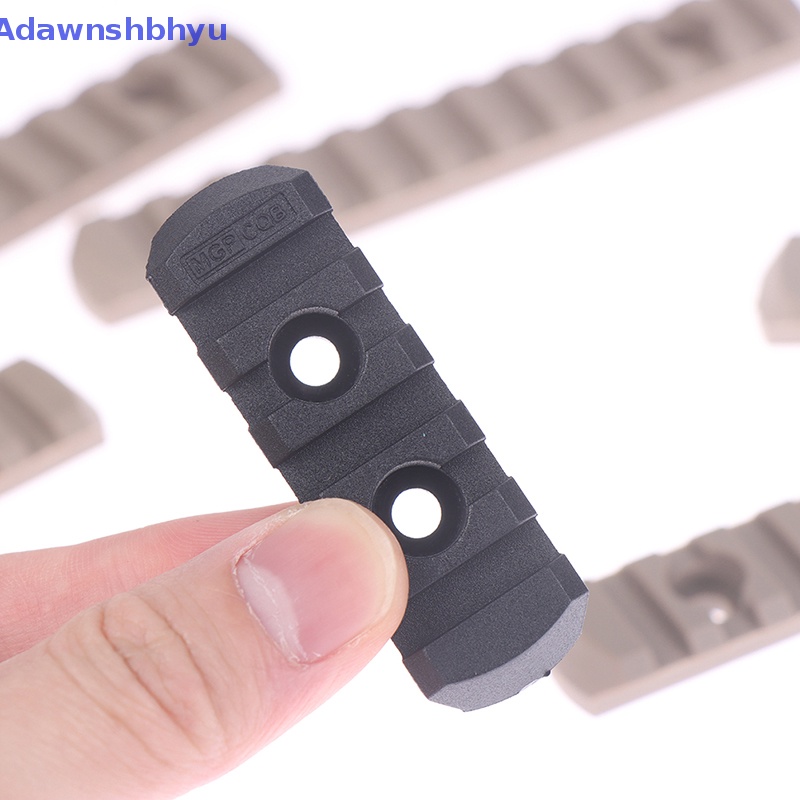 Adhyu 5pcs Tactical M-Lok Picany Rel 5 7 9 11 13 Slot Mlok Scope Mount Weaver ID