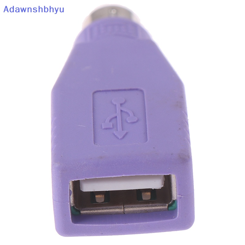 Adhyu 1PC USB Female To PS2 PS/2 Male Adapter Converter keyboard Mouse Tikus ID