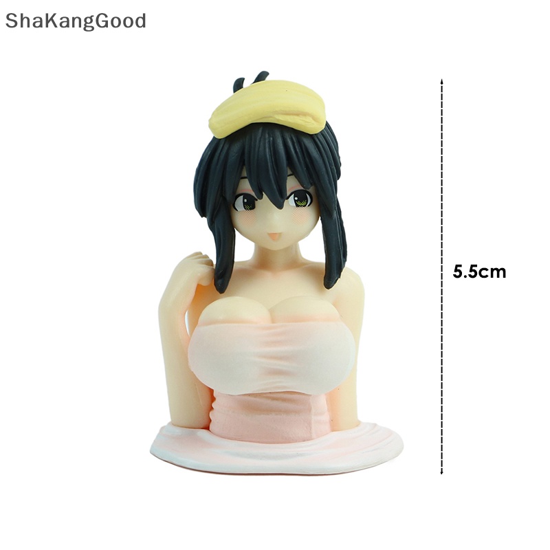 Selip 5.5cm Anime Mobil Desktop Decor Boneka Dada Goyang Kanako Figure Model Mainan Hadiah SKK