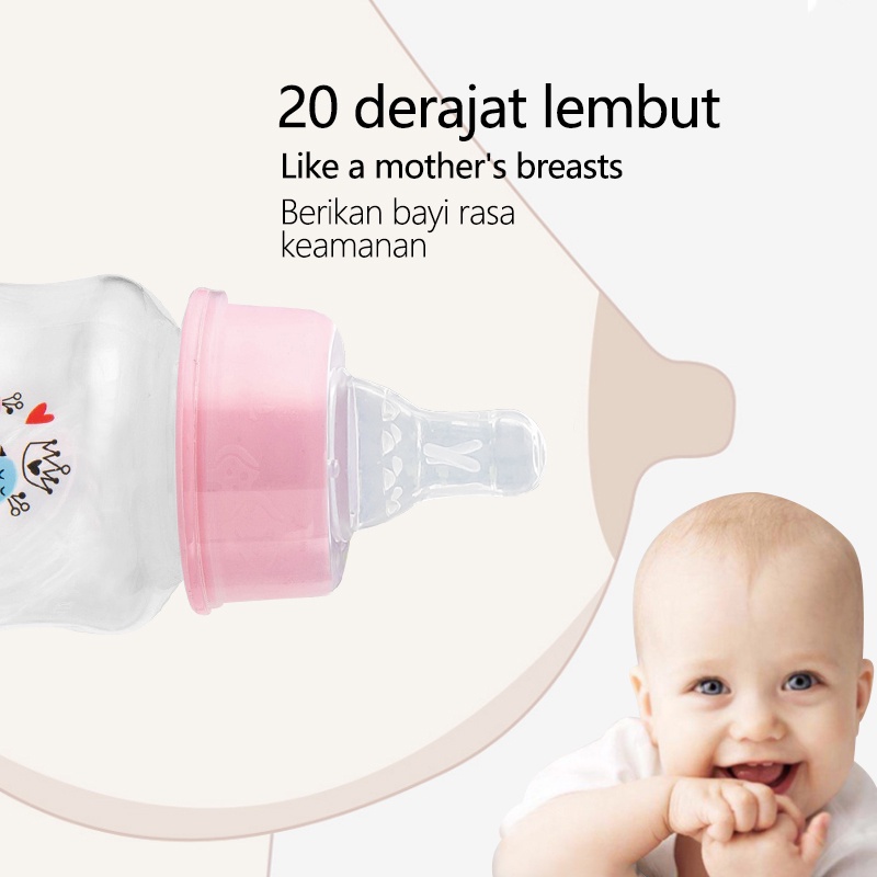 60ML Botol Susu Bayi STANDARD Feeding Bottle XK60