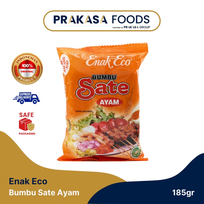 

DLP12- Enak Eco Bumbu Sate Ayam 185gr