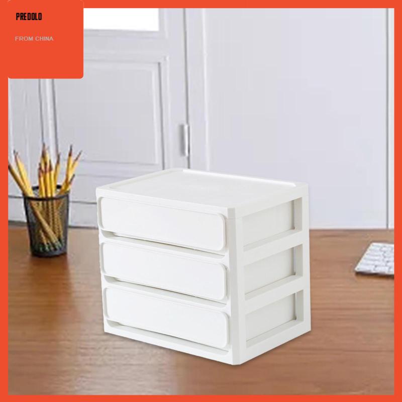 [Predolo] Desk Organizer Meja Portable Stackable Makeup Organizer Untuk Tape Pen Perhiasan