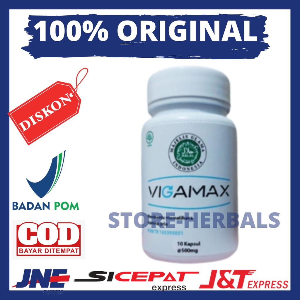 Vigamax 100% Asli Obat Kuat Stamina Pria Original