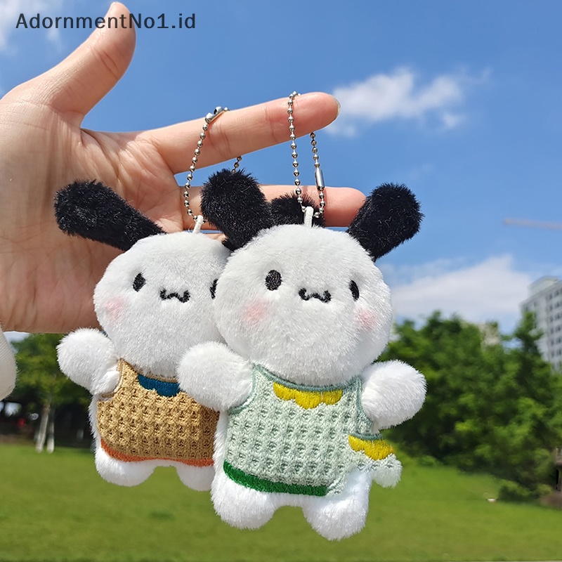 [AdornmentNo1] Lucu Boneka Anjing Pacha Mewah Liontin Gantungan Kunci Hiasan Gantung Aksesoris Pakaian Trendy Dekorasi Tas Keychain Pendant [ID]