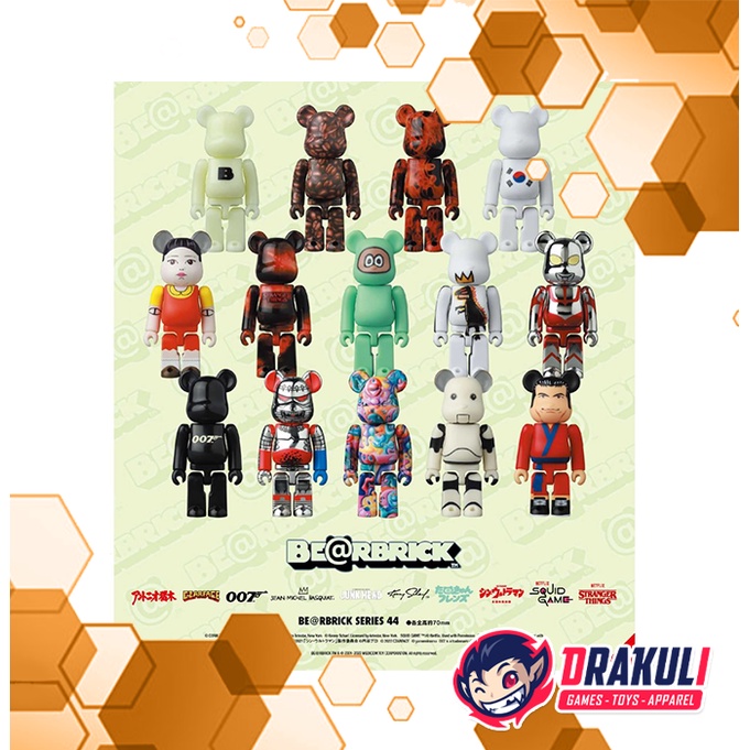 Medicom Toy Bearbrick Series 44 Blind Box