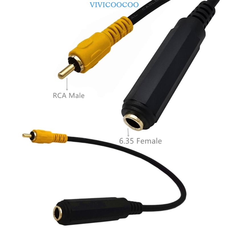 Vivi 0kabel 3meter Lapis Emas6Kabel Ekstensi Female to RCA Male Dengan Transfer Suara Lebih Baik Untuk Mixer Amplifier