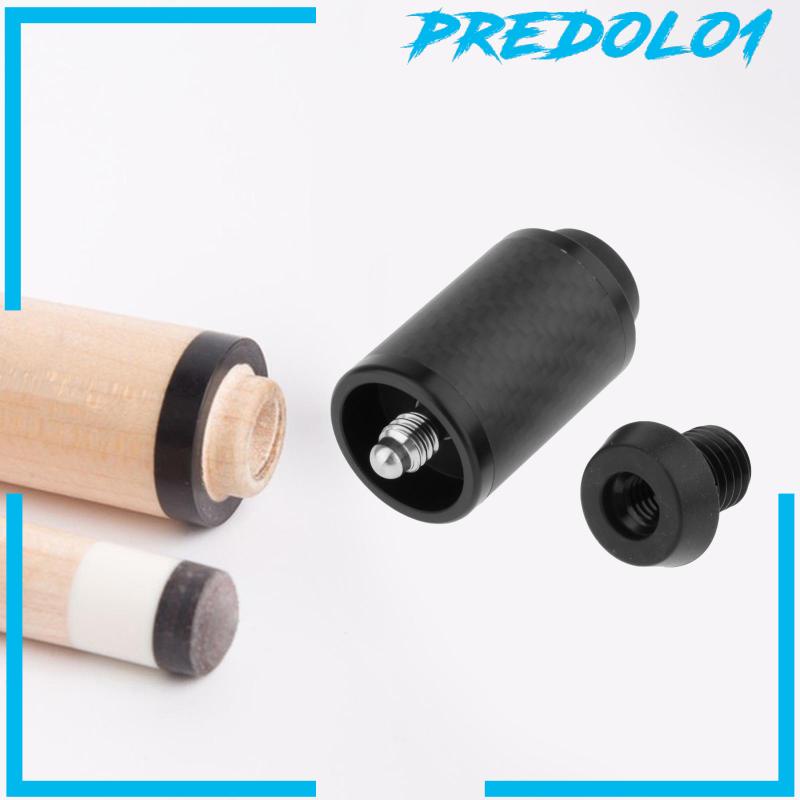 [Predolo1] Pool Cue Extension Billiard Supplies Plug Belakang Dengan Bumper Pool Cue Extender