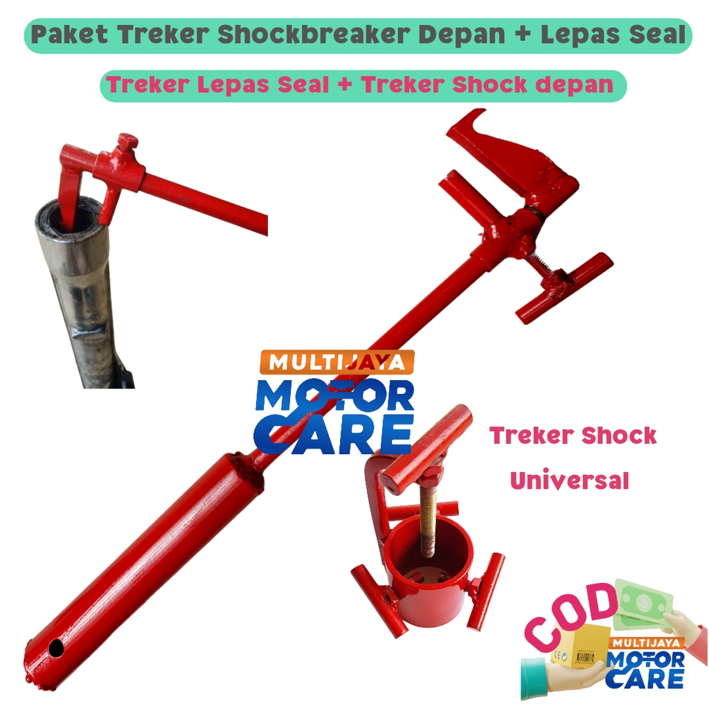 Treker Lepas Seal Alat Buka Seal Sil Shockbreaker Depan Motor / Oil Seal Universal Semua Motor