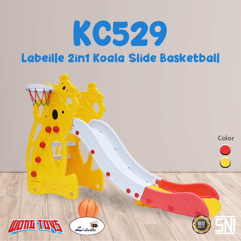 Labeille 2in1 Koala Slide Basketball (KC529) - Labeille Perosotan Basket Koala KC529