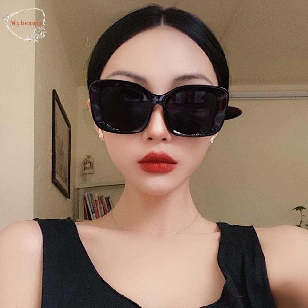 Mxbeauty Wanita Kacamata Hitam Mewah Merek Fashion Anti-UV Anti-Reflective UV400 Pelindung Mata Musim Panas Eyewear