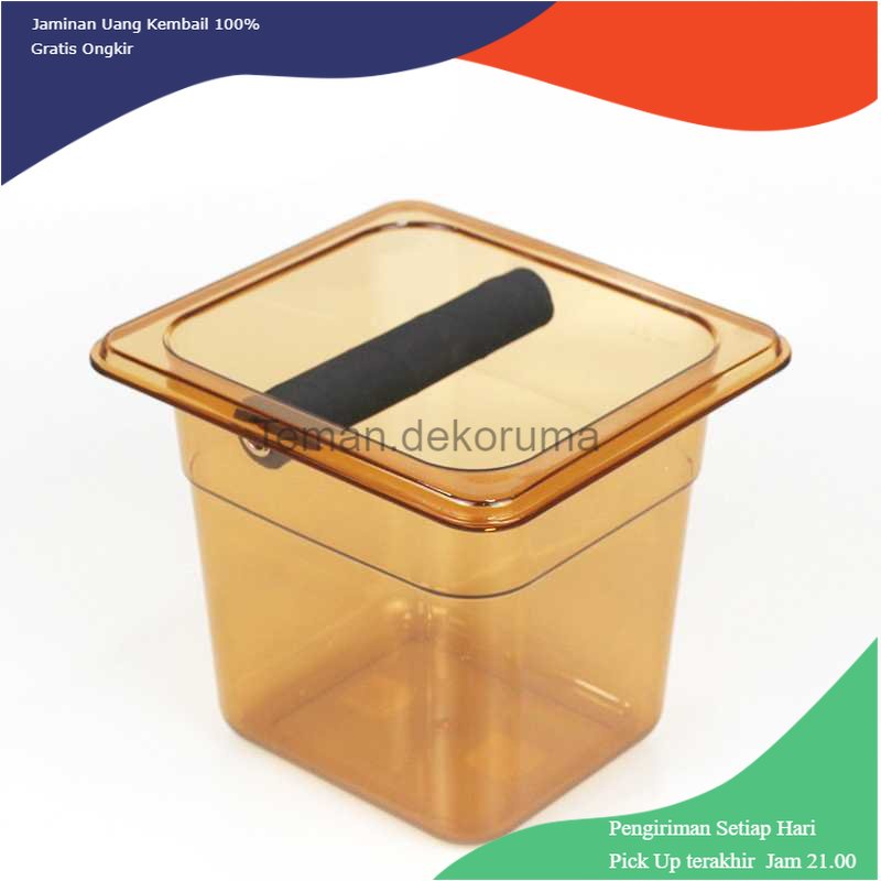 TD - DPR One Two Cups Wadah Ampas Kopi Espresso Knock Box Container Portable - Fen175